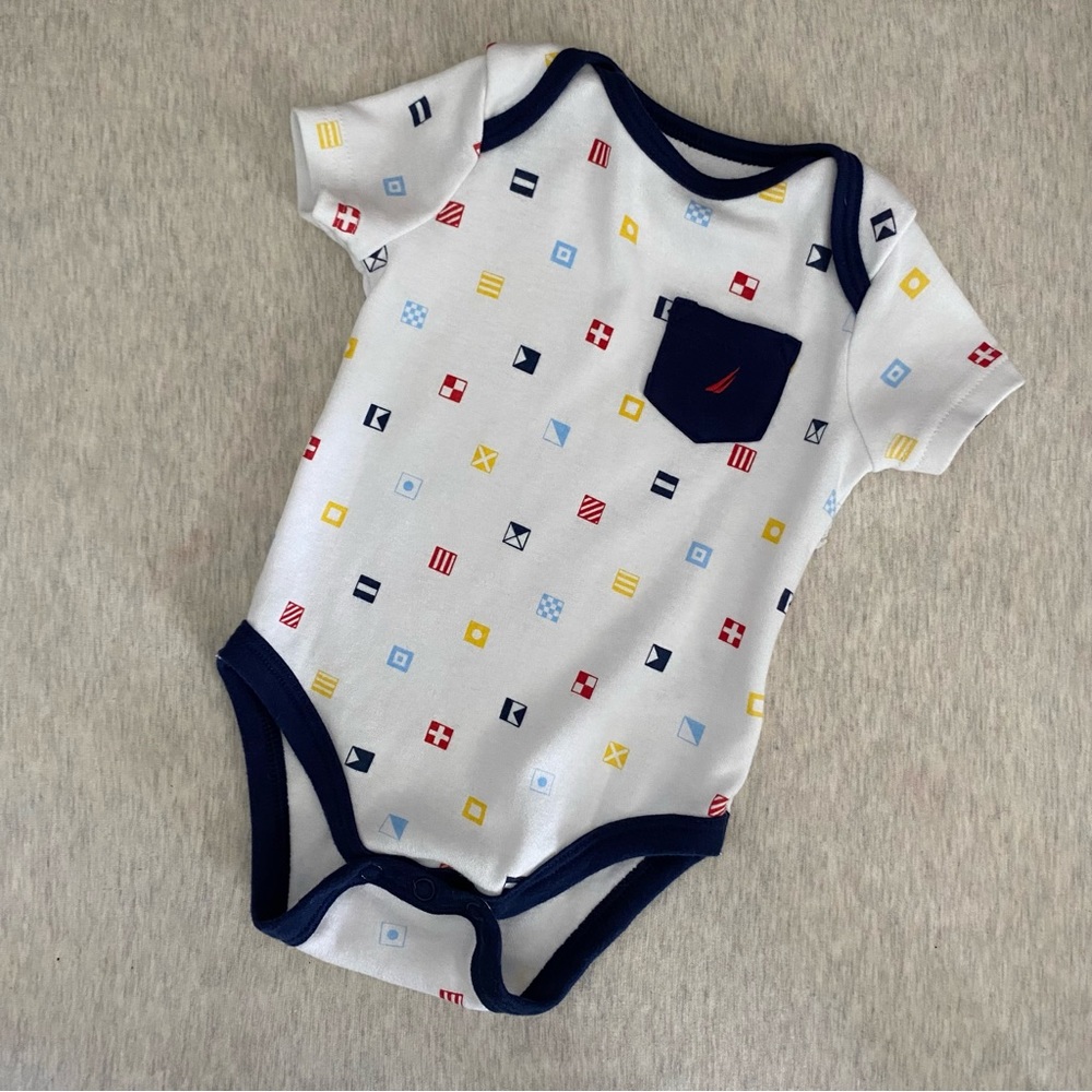 Baby Boys Nautica Onesie 0-3 Months